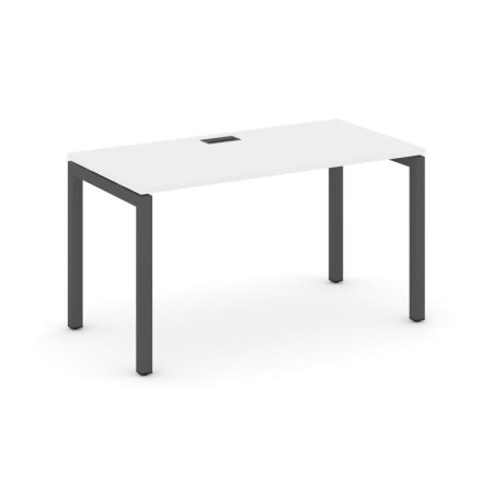 Стол письменный SN-5P.SP-022 (1180х800х750) (Белый/Металл Антрацит)