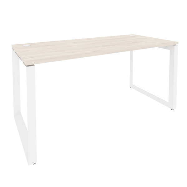 Стол рабочий на О-образном м/к Onix O.MO-SP-4.7 1580x720x750 (Денвер Светлый/Белый Металл)