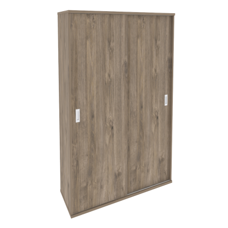 Шкаф-купе с полками Onix O.SHK-1.1 1200x420x1977 (Тиквуд Темный)