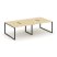 Рабочая станция 2-х сторонняя SN-6O.DRS-051 (1960х1632х750) (Тиквуд Светлый/Металл Антрацит)