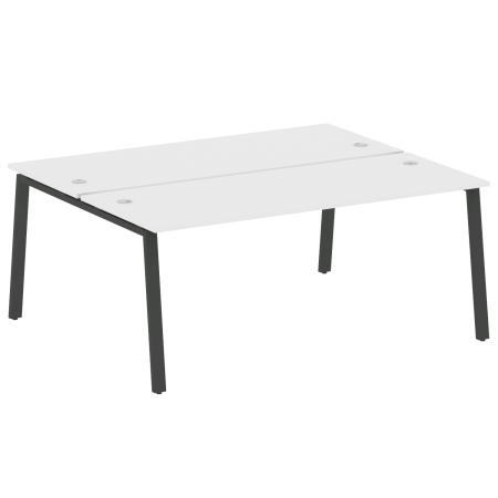 Рабочая станция Metal System Style БА.РАС-СП-2.5 1800x1475x750 (Белый/Антрацит металл)