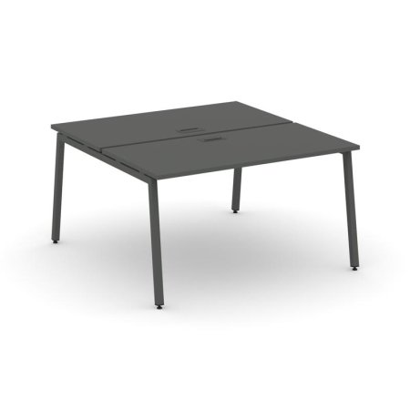 Рабочая станция 2-х сторонняя SN-4A.DRS-022 (1180х1632х750) (Антрацит/Металл Антрацит)