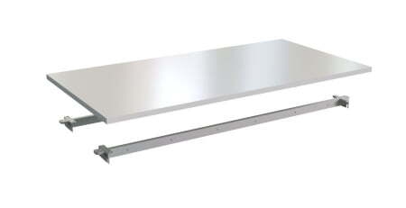 Столешница одинарная 140 Steel 11140 1400x700x25 (Белый)