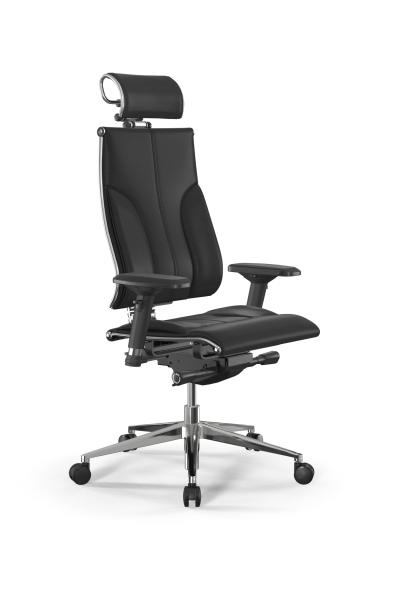 Кресло для руководителя Метта Y 3DE B2-10D - Infinity /Kc06/Nc06/D04P/H2cL-3D(M26.B32.G25.W03) (Черный)