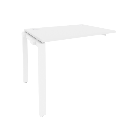 Наборный элемент рабочей станции на П-образном м/к Onix O.MP-1.NRS-1.7 980x720x750 (Белый Бриллиант/Белый Металл)