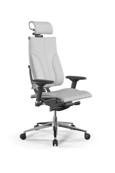Кресло для руководителя Метта Y 4DF B2-10D - Infinity /Kc06/Nc06/D04P/H2cL-3D(M26.B32.G25.W03) (Белый)