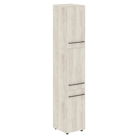 Шкаф колонка с глухими малыми дверьми LOFTIS LHC 40.8 400х430х2253 (Сосна Эдмонт)