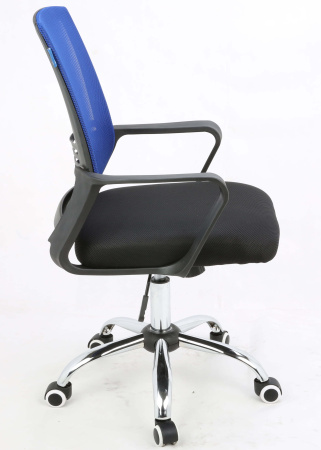 AL 776 Кресло офисное, ткань | сетка (Синий)