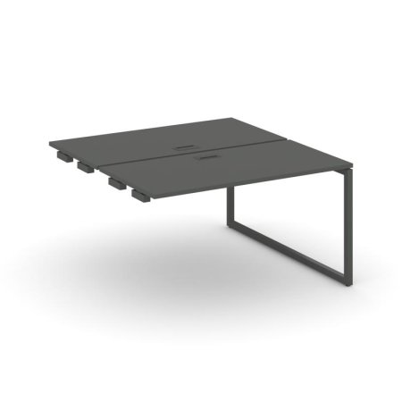 Стол-приставка к опорным элементам SN-4O.DPRS-024 (1580х1632х750) (Антрацит/Металл Антрацит)