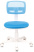 Кресло детское CH-W299 голубой TW-31 TW-55 крестов. пластик пластик белый (Голубой)