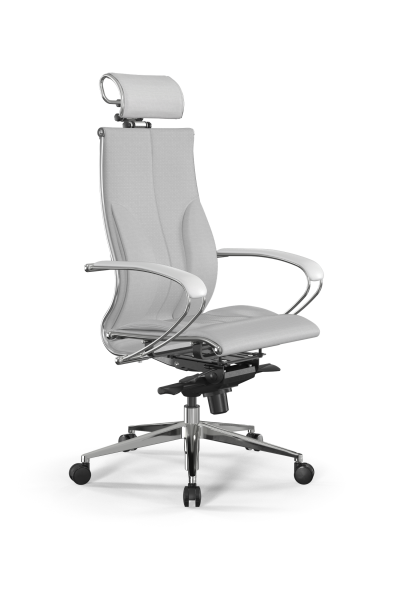 Кресло для руководителя Метта Samurai B2-10K - Infinity /Kc06/Nc06/K2cL/H2cL-3D(M06.B32.G11.W03) (Белый)