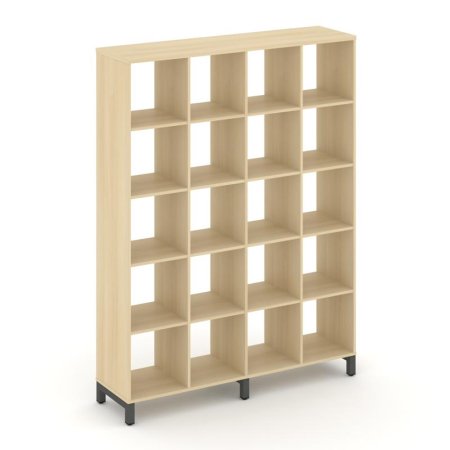 Каркас стеллажа 5 ярусов SN.KS-540 (1488х400х1982) (Акация Лорка/Металл Антрацит)