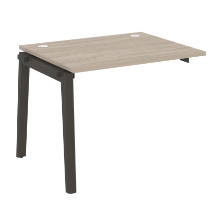 Наборный элемент рабочей станции на деревянных опорах Onix Wood OW.1.NRS-1.8 980x800x750 (Дуб Аттик/Дуб Темный)