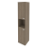 Шкаф высокий узкий, левый Style Л.СУ-1.5Л 412x410x1980 (Вяз Благородный)