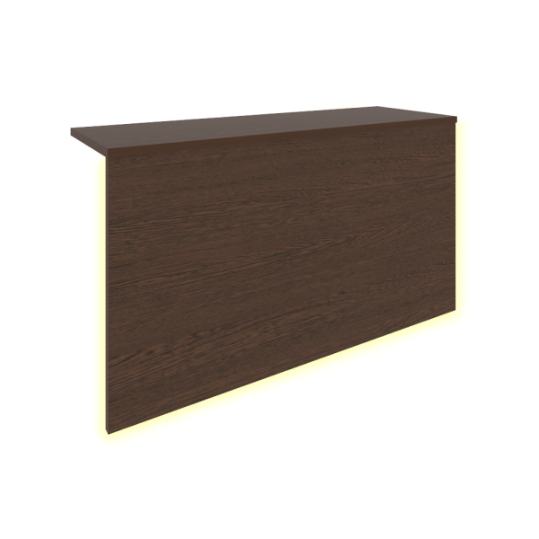 Накладка с подсветкой для Л.МП-4 Л.Н-4С 960x321x536 (Венге Цаво)