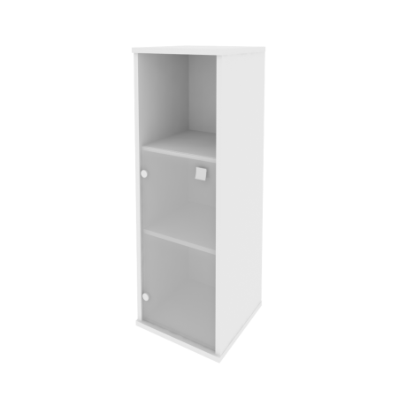 Шкаф средний  узкий, левый Style Л.СУ-2.2 Л 412x410x1215 (Белый)