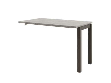 Бенч-система, средняя секция Solution D-302 1200x700x750 (Бетон/ТрюфельКоричневый)