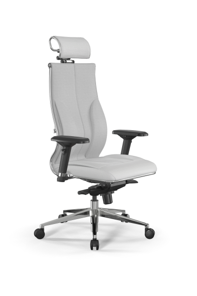 Кресло для руководителя Метта Samurai B2-11D - Infinity /Kc06/Wm06/D04P/H2cL-3D(M06.B32.G11.W03) (Белый)