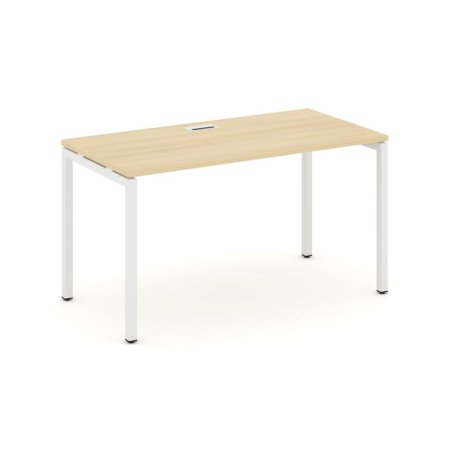 Стол письменный SN-4P.SP-012 (1180х700х750) (Акация Лорка/Металл Белый)