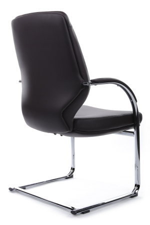 Стул офисный Alonzo-CF C1711 Темно-коричневый (Темно-коричневый)