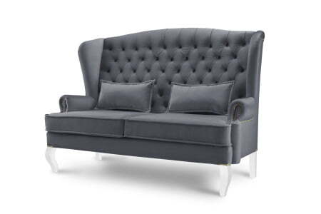 Диван 2-местный Lord (1670x830x1180) Серый (Серый)