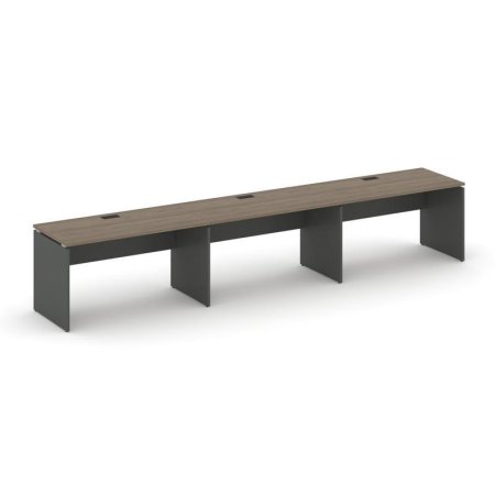Рабочая станция 1 сторонняя SN-D.ORS-052 (3540х800х750) (Вяз Благородный/Антрацит)