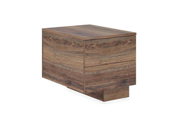 Тумба опорная 2 ящика/ левая Era JR201SX 452x600x480 (Грецкий орех)