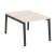 Рабочая станция на деревянных опорах Onix Wood OW.D.RS-2.1.7 980x1475x750 (Тиквуд Светлый/Дуб Темный)