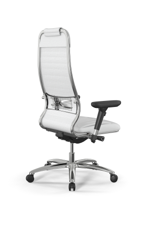 Кресло для руководителя Метта Samurai L1-4D - Infinity /Uc02/Wm06/D13P(M26.B31.G20.W03) (Белый)