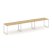 Рабочая станция 1 сторонняя SN-6O.ORS-031 (2940х600х750) (Тиквуд Светлый/Металл Антрацит)