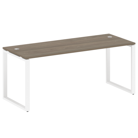 Стол письменный Metal System Style БО.СП-5 1800x720x750 (Вяз/Белый металл)