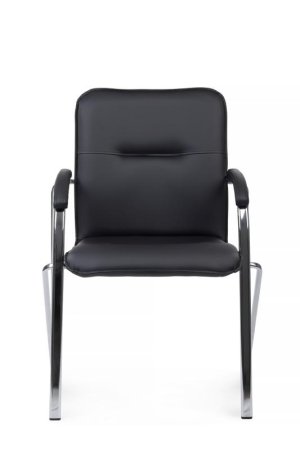 Стул Самба с мягкими подлокотниками SMB-01H Черный (Черный)