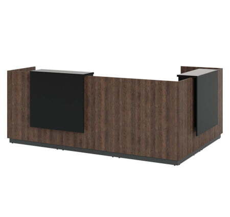 FASTA CORNER Приемная стойка угловая (Табак Графит)