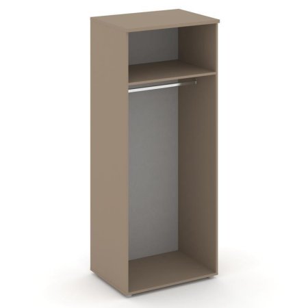 Гардероб широкий глубокий ES.GB-2 (800х600х1977) (Латте/Сатин)