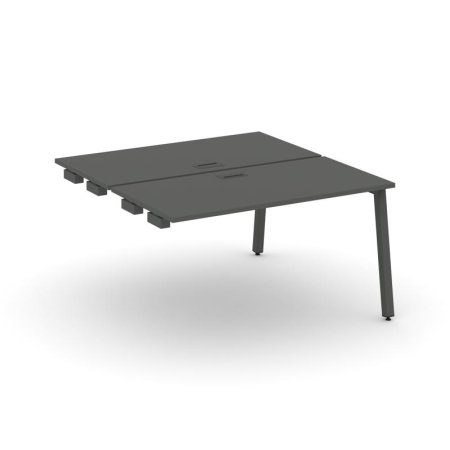Стол-приставка к опорным элементам SN-5A.DPRS-014 (1580х1432х750) (Антрацит/Металл Антрацит)