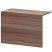Накладка для стойки Ресепшн А-652 810x380x560 (Темный шимо)