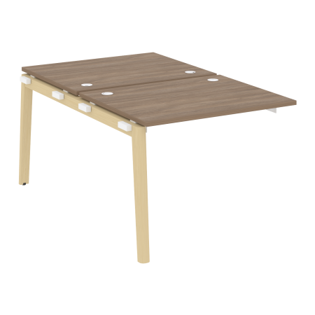 Наборный элемент рабочей станции на деревянных опорах Onix Wood OW.2.NRS-1.8 980x1635x750 (Дуб Аризона/Дуб Светлый)