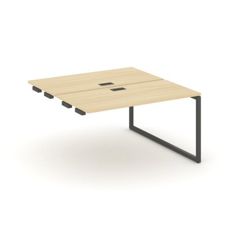 Стол-приставка к опорным элементам SN-4O.DPRS-024 (1580х1632х750) (Акация Лорка/Металл Антрацит)