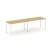 Рабочая станция 1 сторонняя SN-4P.ORS-012 (2360х700х750) (Тиквуд Светлый/Металл Антрацит)
