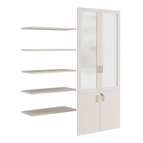 Наполнение шкафа Chicago CHG243541 800x420x1950 (Дуб Шамони светлый)