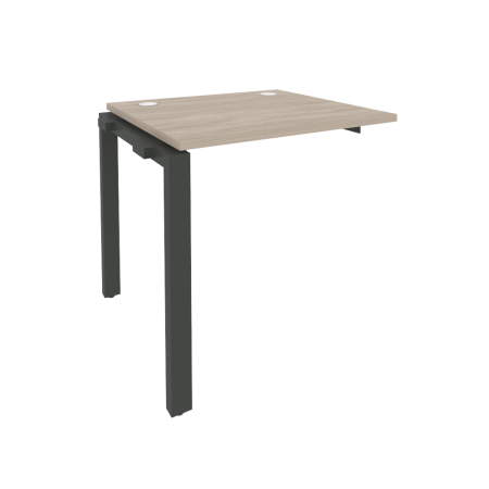 Наборный элемент рабочей станции на П-образном м/к Onix O.MP-1.NRS-0.7 780x720x750 (Дуб Аттик/Черный металл)