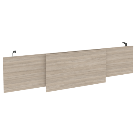 Царга стола руководителя Onix O.M-CSR-6 1740x450x54 (Дуб Аттик/Антрацит)