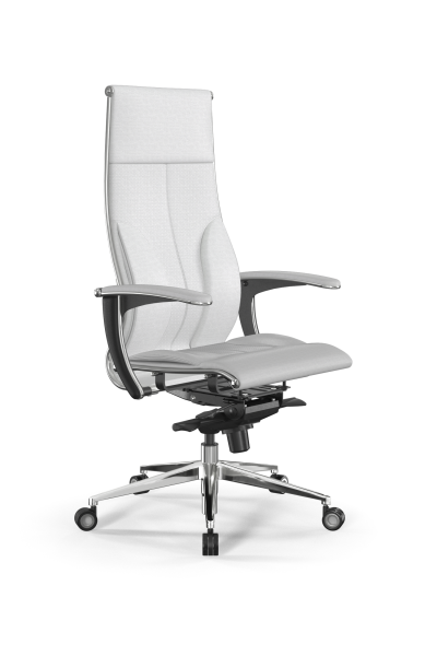 Кресло для руководителя Метта Samurai L1-10U - Infinity /Kc06/Nc06/U0mL-mL(M06.B35.G11.W04) (Белый)