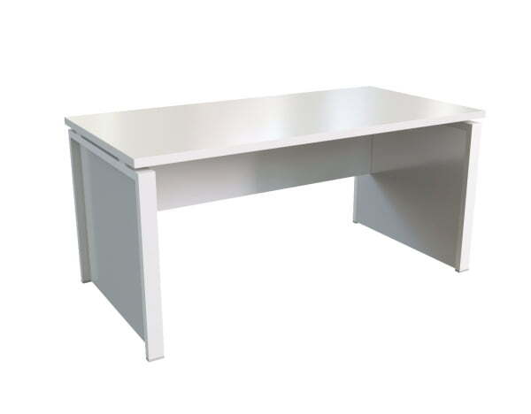 Стол для руководителя Steel Evo 17160 1600х800х740 (Белый/серый)