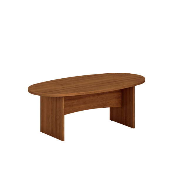 Стол для переговоров овальный Престиж ТЖ 136 2060x1030x750 (Темный орех)