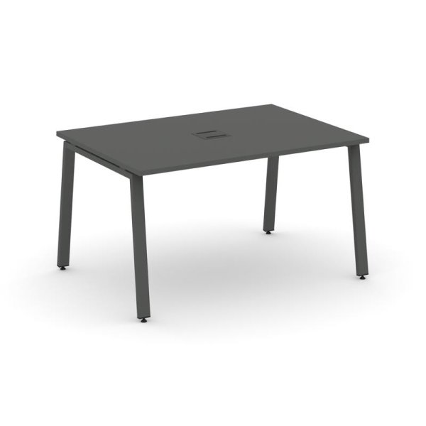 Стол переговорный SN-6A.SPRG-001 (980х980х750) (Антрацит/Металл Антрацит)