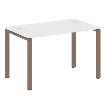 Стол письменный Metal System Style БП.СП-2 1200x720x750 (Белый/Мокко металл)