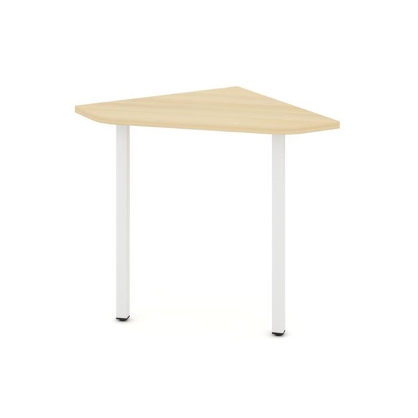 Угловой элемент стола SN-4.USP-001 (600х600х750) (Акация Лорка/Металл Белый)