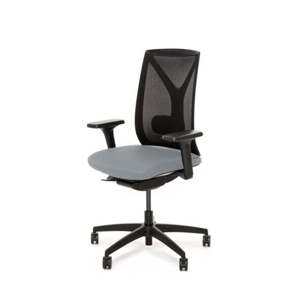 DION M Кресло синх. опоры пластик (Серый | Черный)