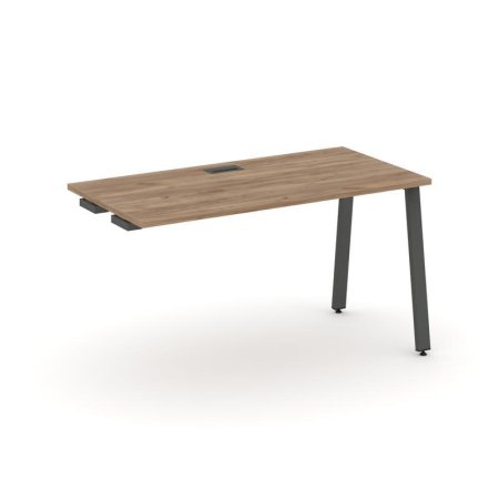 Стол-приставка к опорным элементам SN-6A.OPRS-014 (1580х700х750) (Дуб Табак/Металл Антрацит)